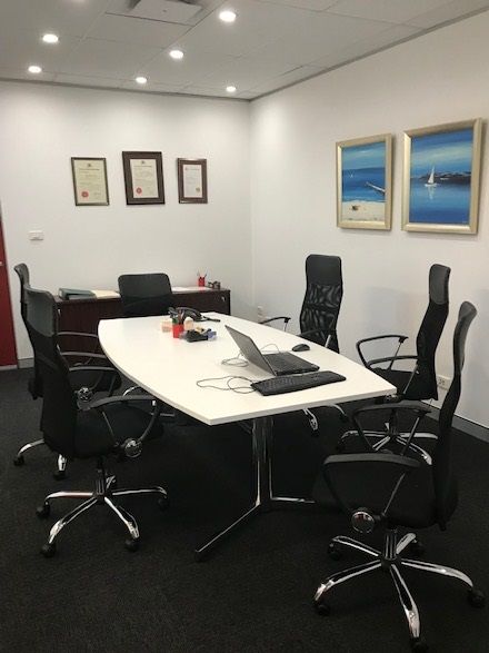 Our Boardroom for Group Supervision.